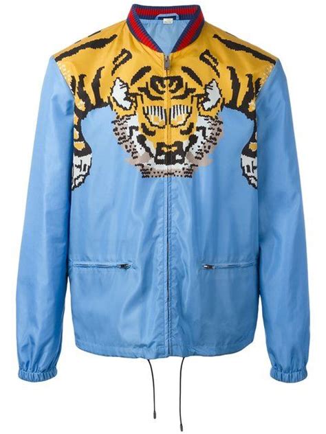 gucci bomber jacket tiger replica|Gucci bomber japanese geisha.